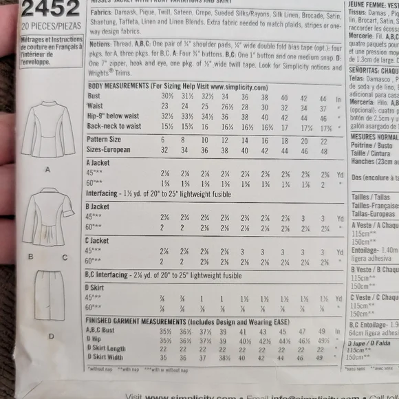 Simplicity Pattern - Picture 2 of 3